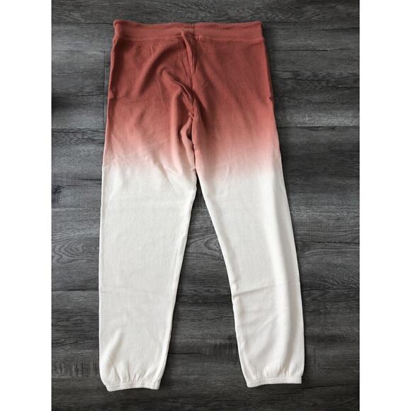 Marine Layer Blake Pant Vintage Terry Joggers in Amber Brown Dip Dye NWT Small - Picture 5 of 9